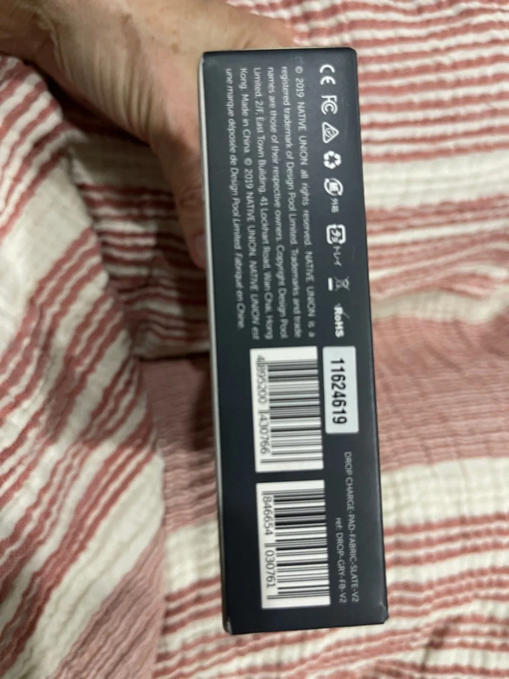 Native Union Drop Wireless Charger - Black